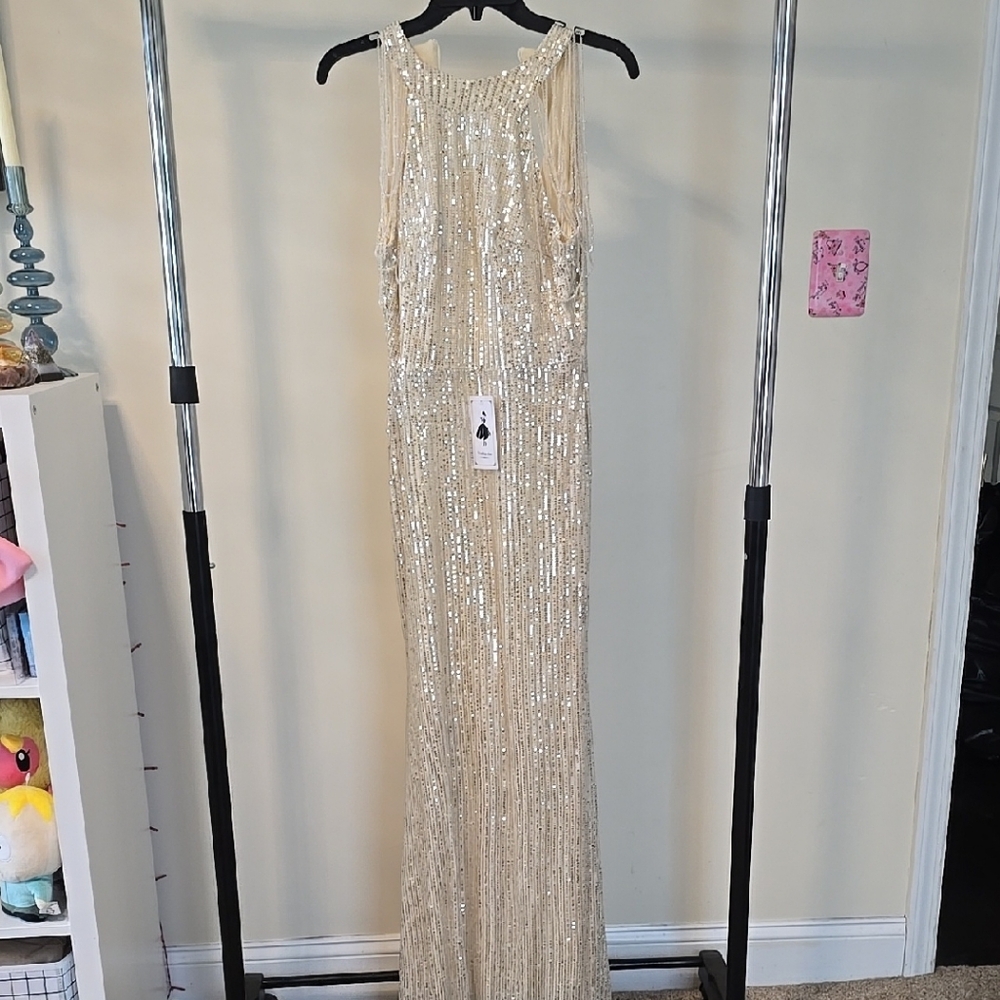 Elegant Sequin Gown
